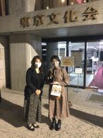 上野の東京文化会館小ホールで開催された東京音楽大学　卒業演奏会に行ってまいりました。門下の金澤さんは入学当初から伸びやな声と抜群の表現力をお持ちでしたが、４年間で両者がバランス良く成長され、今日はベッリーニの歌劇「清教徒」を演奏、大輪の花を咲かせてくださいました。