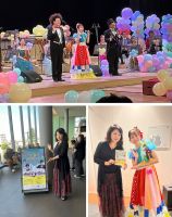 小野あつこさん出演の「高崎こどもコンサート」に行ってまいりました。場所は高崎芸術劇場大ホール。「0歳から親子で楽しむ初めてのオーケストラ」というキャッチコピーの通り、お子さんたちで埋まった客席はまぁ賑やかだったこと！長く続くコロナ禍、コンサートを再開しても客席からは声を出せないという厳しい時期を経験された小野さんにとって、今日のようなコンサートの時間は本当に幸せなんだろうなと、そんなことを考えてしまう今日のコンサートでした。言うまでもなく、小野さんは今日も力強い声と優しい声を使い分けながら、安定の歌唱でした。